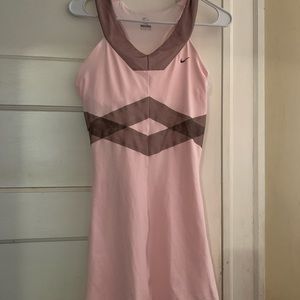 Dusty pink Nike tennis dress